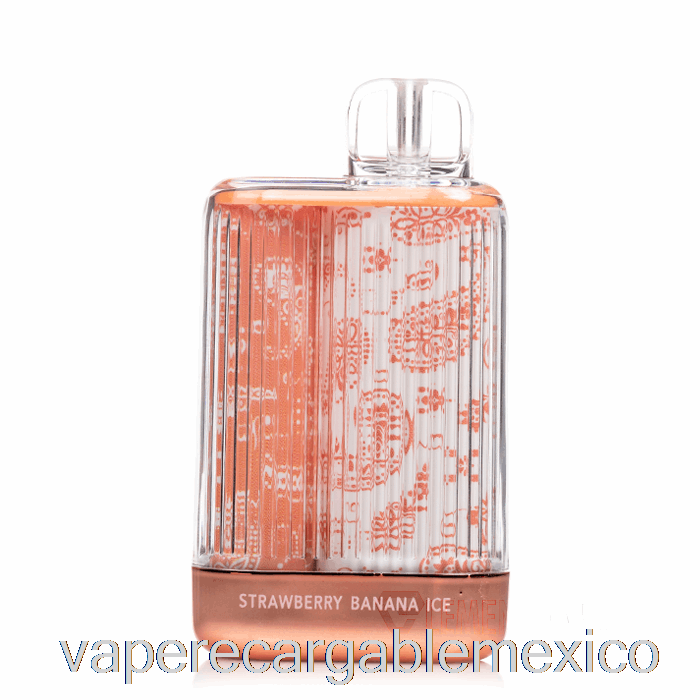 Vape Recargable Niebla X Claridad 7000 Desechable Fresa Plátano Hielo